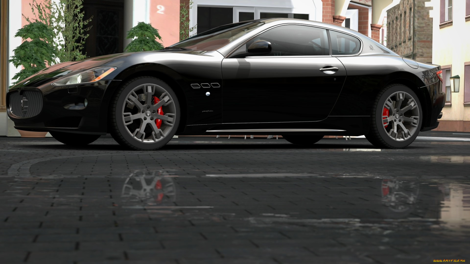, maserati, trident
